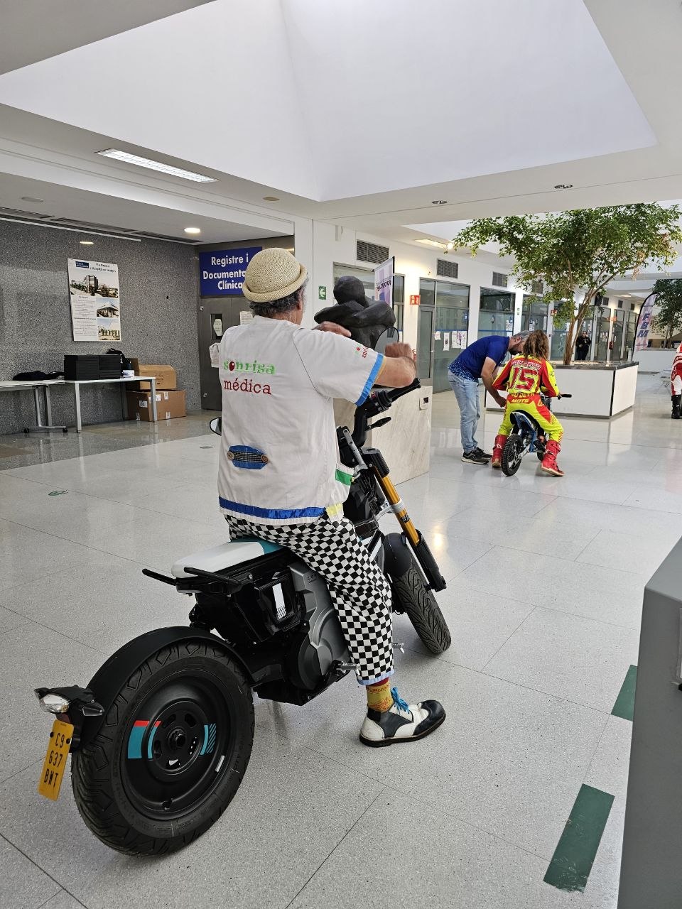 Moto infantil durante Mototerapia 2024